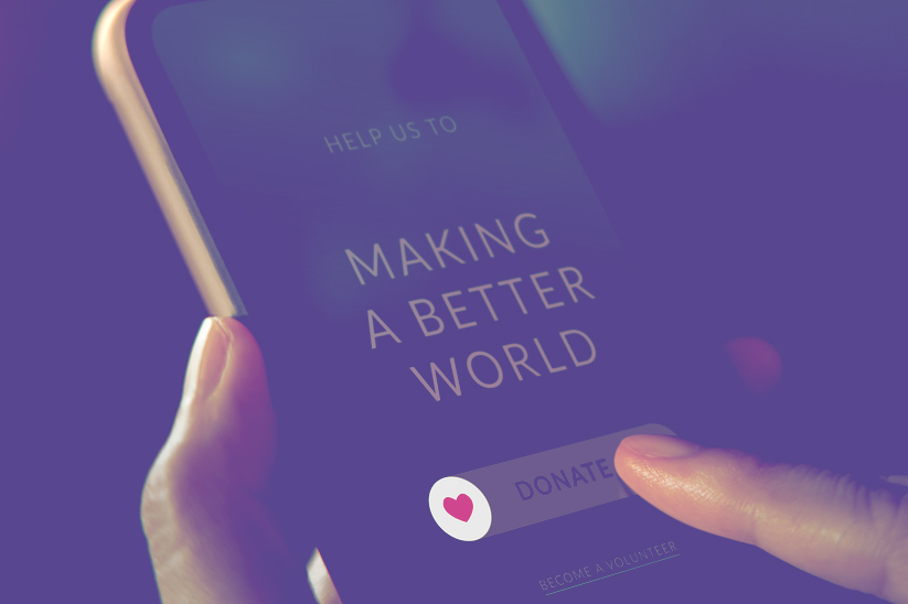 How does text-to-give fundraising work?